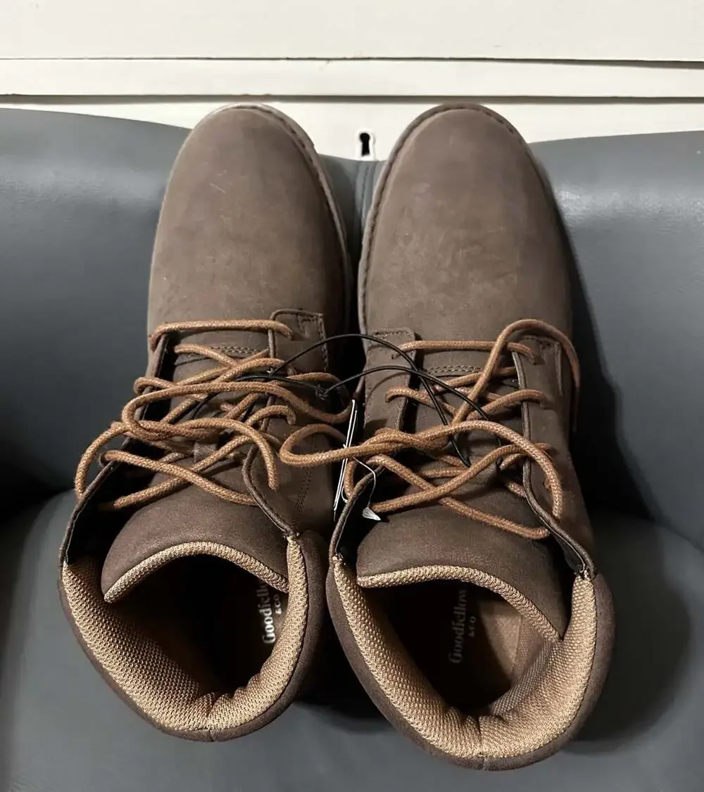 New Goodfellow & Co Men's Maynard Chukka Boots Size 11 Brown Outdoor
